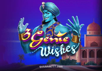 Hình ảnh trò chơi 3 Genie Wishes tại quickhitt777